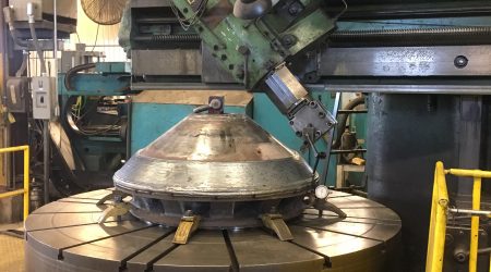 Machining Cone Crush to Correct Size